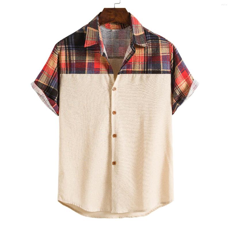 Men's T Shirts Men's Button Down Daily Classic Top Oversized Solid Ethnic Holiday, Khaki
Men's T Shirts Men's Button Down Daily Classic Top Oversized Solid Ethnic Holiday, Khaki