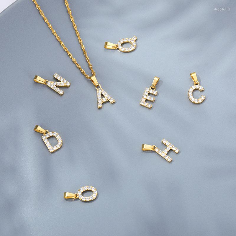 Pendant Necklaces 14K Gold Plated Cubic Zirconia Initial Necklace Stainless Steel Water-wave Chain Birthday Gifts Letter For Women Mom
Pendant Necklaces 14K Gold Plated Cubic Zirconia Initial Necklace Stainless Steel Water-wave Chain Birthday Gifts Letter For Women Mom