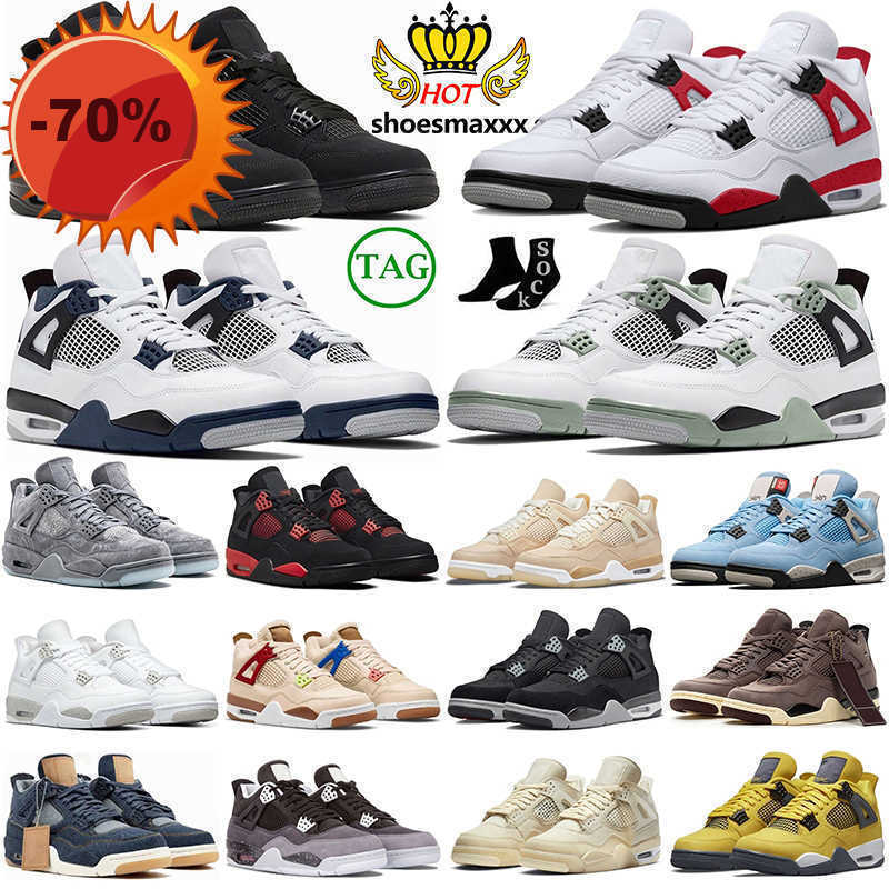 Boots Outdoors 4 4s retro Basketball Shoes For Men Women Black Cat Kaws Midnight Navy Seafoam Red Cement Thunder Canvas University Blue, 11
Boots Outdoors 4 4s retro Basketball Shoes For Men Women Black Cat Kaws Midnight Navy Seafoam Red Cement Thunder Canvas University Blue, 11