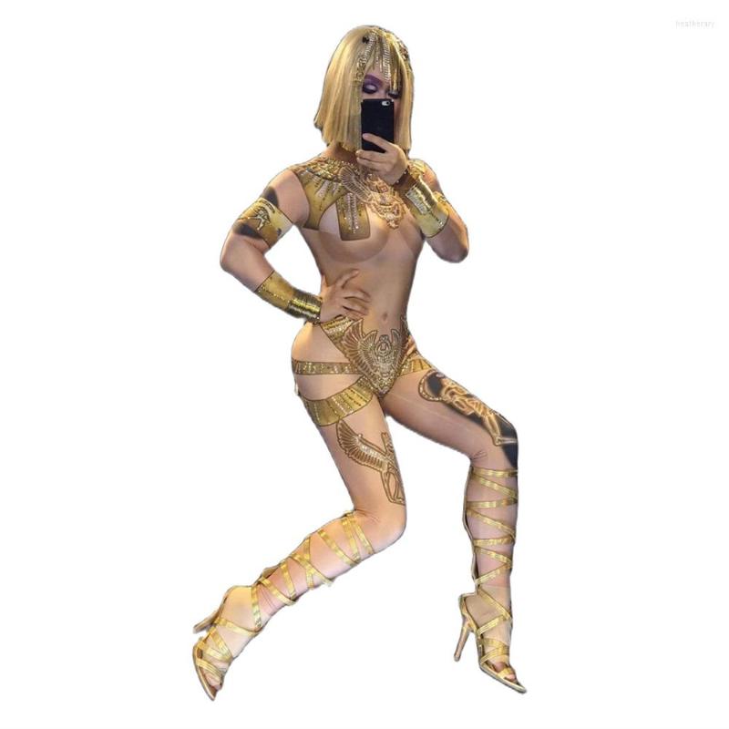 Stage Wear Gold Rhinestones Nude Sexy Leotard Leggings Pants Women Jumpsuits Nightclub Pole Dance Clothing Bar Singer Perform Costume
Stage Wear Gold Rhinestones Nude Sexy Leotard Leggings Pants Women Jumpsuits Nightclub Pole Dance Clothing Bar Singer Perform Costume