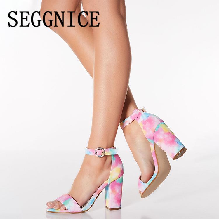 Sandals Summer Multi Luxury Women's Designer Shoes 2023 High Heel Buckle Fashion Square Heels Mixed Colors Ladies Wild
Sandals Summer Multi Luxury Women's Designer Shoes 2023 High Heel Buckle Fashion Square Heels Mixed Colors Ladies Wild