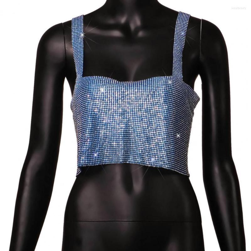 Women's Tanks Fashion Crop Top Trendy Vest Backless Comfortable Rhinestone Design Strap, Blue
Women's Tanks Fashion Crop Top Trendy Vest Backless Comfortable Rhinestone Design Strap, Blue