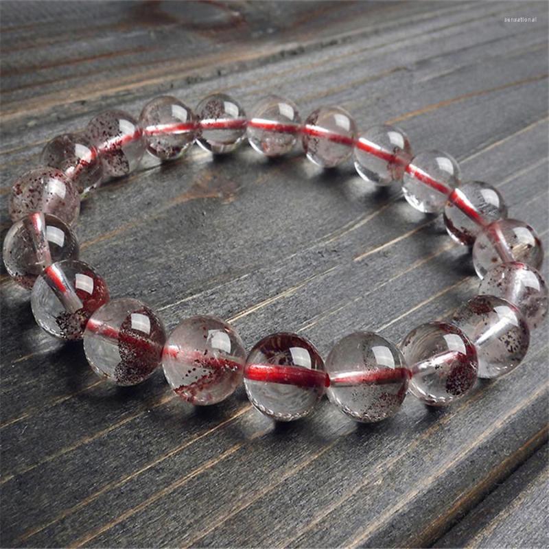 Strand 10mm Just One Women Female Fashion Jewelry Transparent Natural Red Phantom Quartz Ash Volcanic Crystal Bead Bracelet
Strand 10mm Just One Women Female Fashion Jewelry Transparent Natural Red Phantom Quartz Ash Volcanic Crystal Bead Bracelet