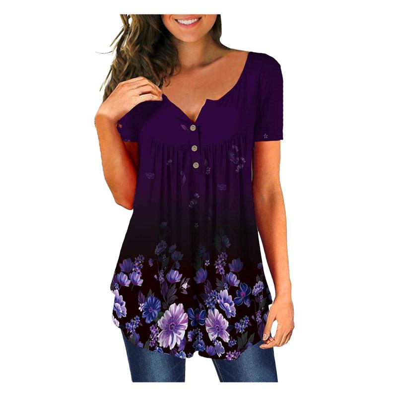 Women's Blouses & Shirts Office Lady Loose Blouse Tops Floral Printed V Neck Short Sleeve Women Off Shoulder Ladies BlusasWomen's, White
Women's Blouses & Shirts Office Lady Loose Blouse Tops Floral Printed V Neck Short Sleeve Women Off Shoulder Ladies BlusasWomen's, White