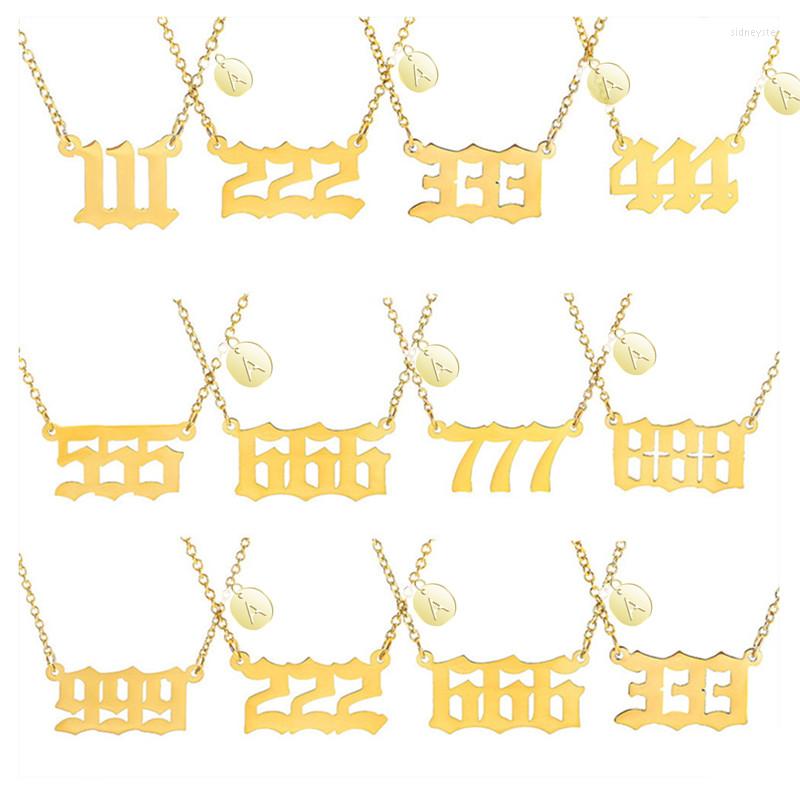 Pendant Necklaces Stainless Steel Necklace 111 222 333 444 555 666 777 888 999 With Letter Suitable For Men's And Women's Lucky
Pendant Necklaces Stainless Steel Necklace 111 222 333 444 555 666 777 888 999 With Letter Suitable For Men's And Women's Lucky