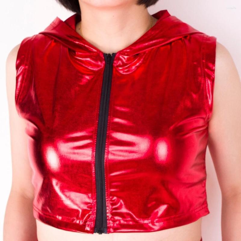 Women's Jackets Heroprose Summer Fashion Women Hip Hop Outwear With A Hooded Jazz Dance Zipper Stage Female Singer Short Red Tops
Women's Jackets Heroprose Summer Fashion Women Hip Hop Outwear With A Hooded Jazz Dance Zipper Stage Female Singer Short Red Tops
