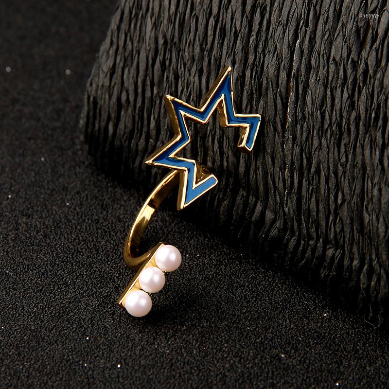 Stud Earrings Est Fashion JewelryTrendy Open Multicolor Star Enamle Simulated Pearl For Women Gift Jewelry Adjustable Earring
Stud Earrings Est Fashion JewelryTrendy Open Multicolor Star Enamle Simulated Pearl For Women Gift Jewelry Adjustable Earring