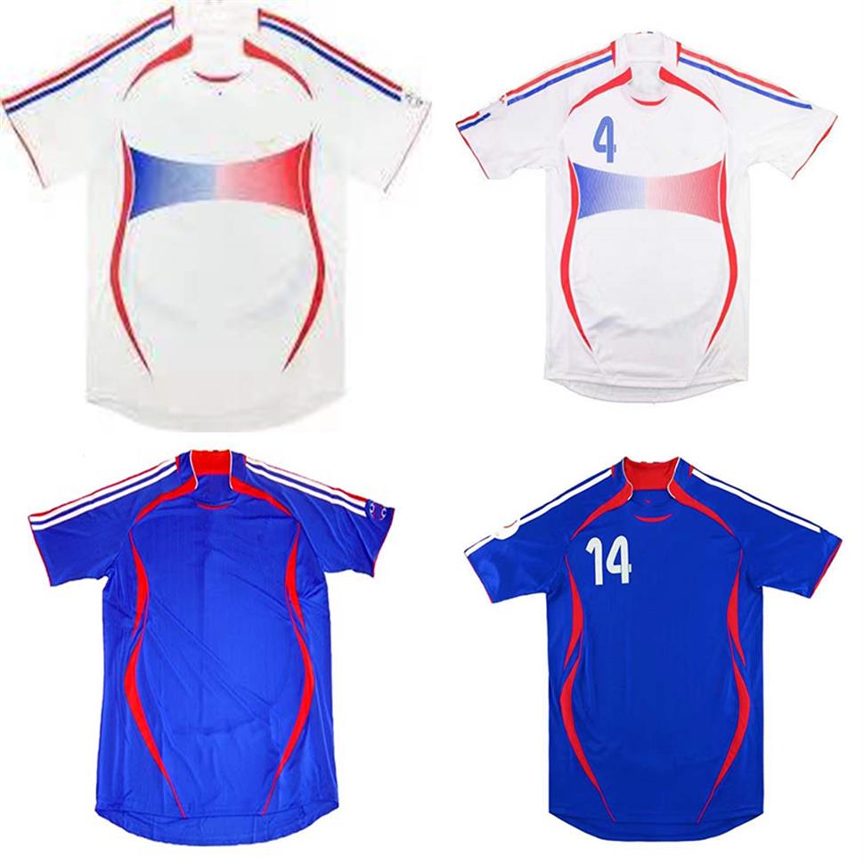 1998 Retro version FRANCH soccer jerseys ZIDANE HENRY MAILLOT DE FOOT Soccer shirt Home Away Final Trezeguet Vieira Ribery footbal2649, 06 home+patch
1998 Retro version FRANCH soccer jerseys ZIDANE HENRY MAILLOT DE FOOT Soccer shirt Home Away Final Trezeguet Vieira Ribery footbal2649, 06 home+patch