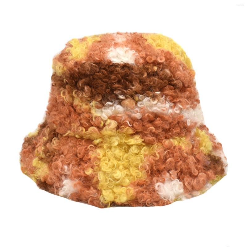 Berets Tie Dyed Lamb Wool Fisherman's Hat Winter Outdoor Thickened Warm Fashion Basin Trend Fruit Basket Boys Bucket, Khaki
Berets Tie Dyed Lamb Wool Fisherman's Hat Winter Outdoor Thickened Warm Fashion Basin Trend Fruit Basket Boys Bucket, Khaki