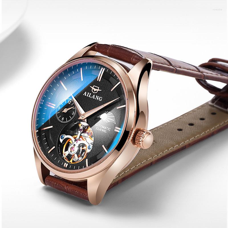 Wristwatches AILANG Relogio Masculino Casual Tourbillon Skeleton Luxury Men's Wrist Watch Automatic Fashion Moon Phase Luminous Sport, 03
Wristwatches AILANG Relogio Masculino Casual Tourbillon Skeleton Luxury Men's Wrist Watch Automatic Fashion Moon Phase Luminous Sport, 03