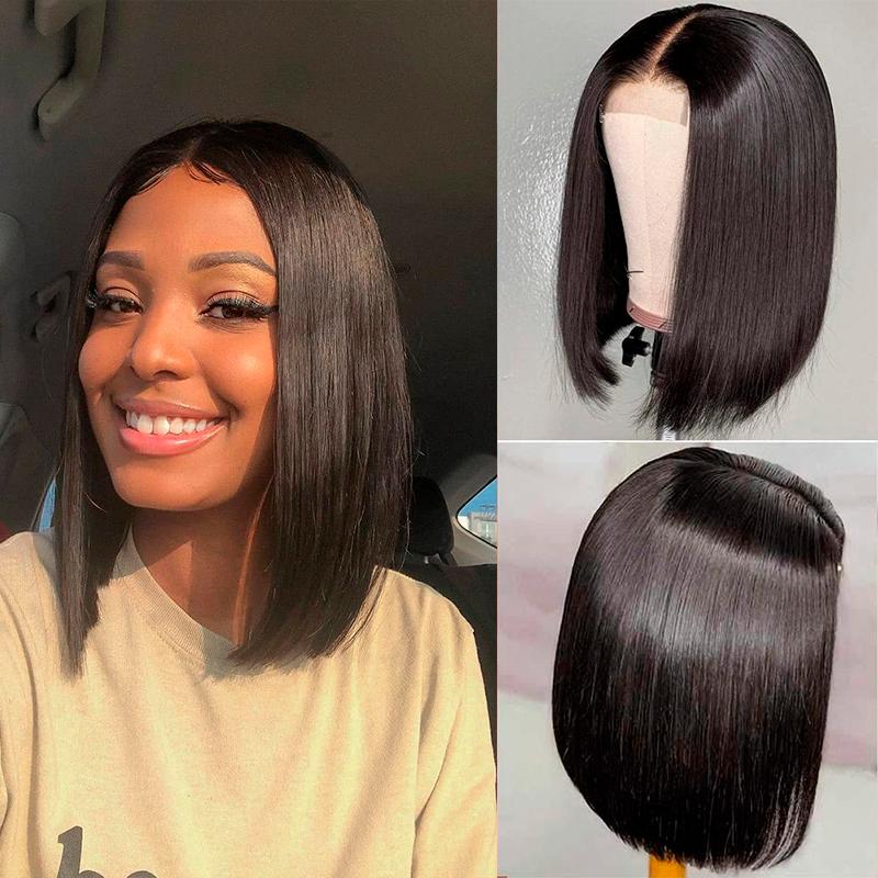 Lace Wigs Bob Front Wig Human Hair 4X4 Closure 13X4 Frontal For Black Women, 13x4x1 t part wig
Lace Wigs Bob Front Wig Human Hair 4X4 Closure 13X4 Frontal For Black Women, 13x4x1 t part wig