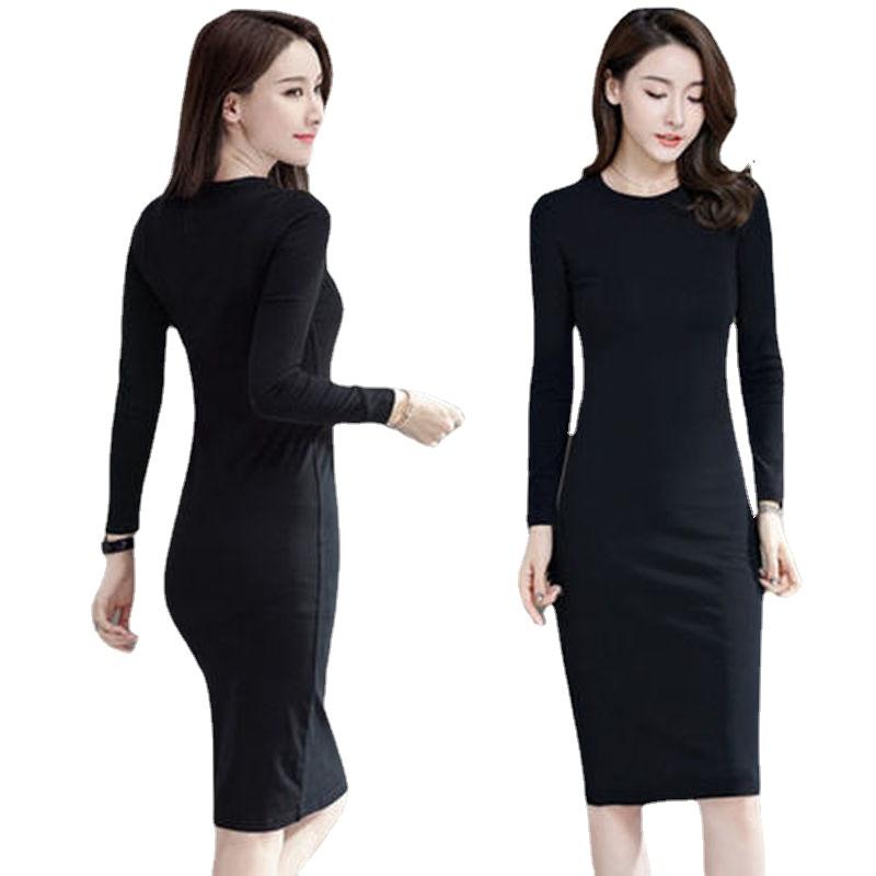 Casual Dresses -4XL Women Dress O-Neck Sexy Autumn Long Sleeve Office Ladies Bodycon Plus Size Vestidos, Black
Casual Dresses -4XL Women Dress O-Neck Sexy Autumn Long Sleeve Office Ladies Bodycon Plus Size Vestidos, Black