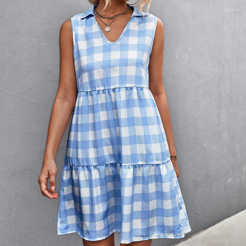 Party Dresses 2023 Fashion Lways Romantics Summer Classic Check V Neck Doll Dress Sleeveless Loose Casual Women Beach Date, Black
Party Dresses 2023 Fashion Lways Romantics Summer Classic Check V Neck Doll Dress Sleeveless Loose Casual Women Beach Date, Black