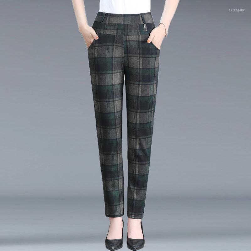 Women's Pants Fashion Women Clothing Plaid Straight Spring Autumn Elastic High Waist Vintage Loose Casual Office Pencil Trousers 2023
Women's Pants Fashion Women Clothing Plaid Straight Spring Autumn Elastic High Waist Vintage Loose Casual Office Pencil Trousers 2023
