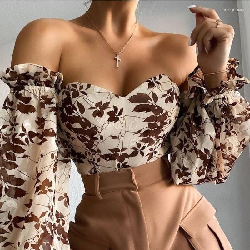 Women's Blouses & Shirts Slash Neck Women Blouse Chiffon Floral Print Lantern Long Sleeve Top 2023 Summer Fashion Casual Ladies Tops Elegant, Red
Women's Blouses & Shirts Slash Neck Women Blouse Chiffon Floral Print Lantern Long Sleeve Top 2023 Summer Fashion Casual Ladies Tops Elegant, Red