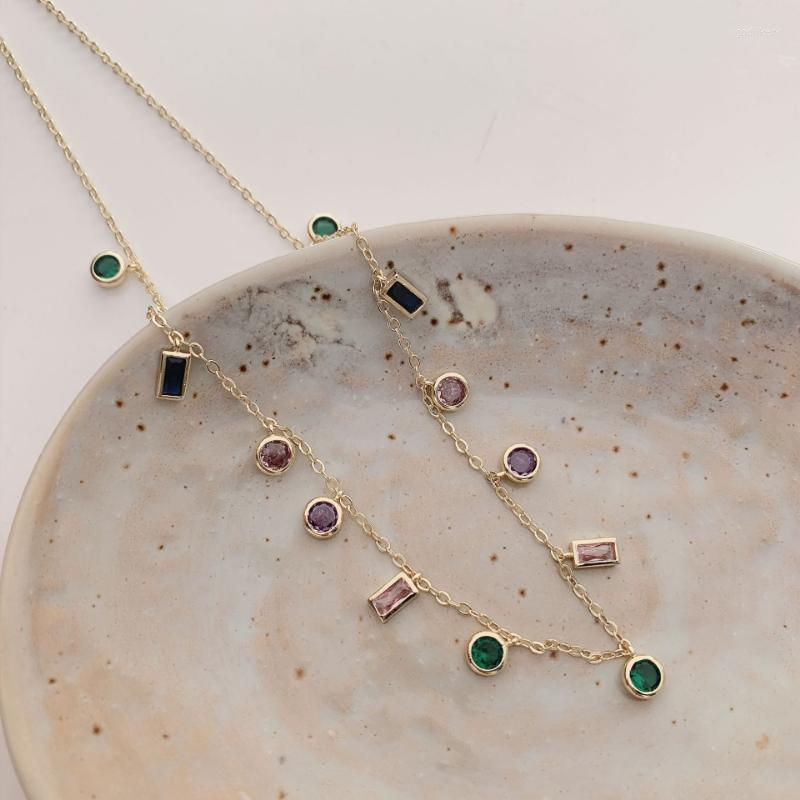 Choker Minar INS Fashion Rectangle Round Rhinestones Necklace For Women Golden O-Chain Pendant Necklaces Beach Party Jewelry
Choker Minar INS Fashion Rectangle Round Rhinestones Necklace For Women Golden O-Chain Pendant Necklaces Beach Party Jewelry