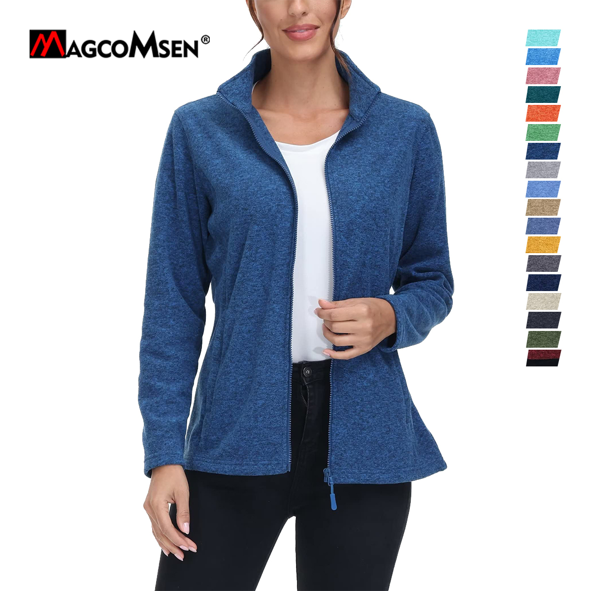 Women s Jackets MAGCOMSEN Spring Fall Lightweight Fleece Womens Athletic Running Thermal Top Casual Turtleneck Sweater Coat Sportswear 230225, Light blue
Women s Jackets MAGCOMSEN Spring Fall Lightweight Fleece Womens Athletic Running Thermal Top Casual Turtleneck Sweater Coat Sportswear 230225, Light blue