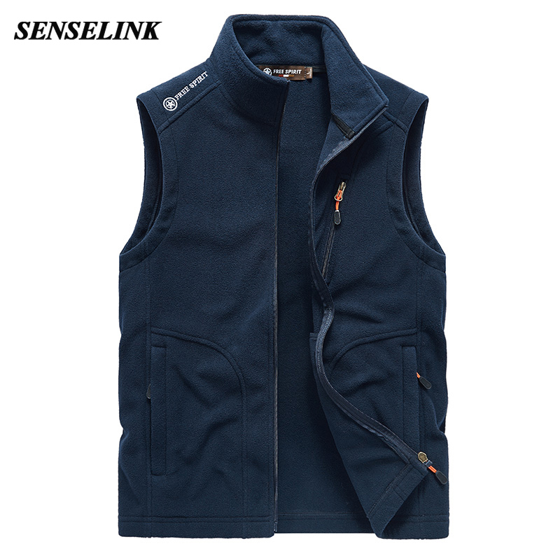 Men s Vests Spring Autumn Men Fleece Dark Blue Jacket Outdoor Sleeveless Fashion Plus Size Thermal M 5Xl 230225
Men s Vests Spring Autumn Men Fleece Dark Blue Jacket Outdoor Sleeveless Fashion Plus Size Thermal M 5Xl 230225