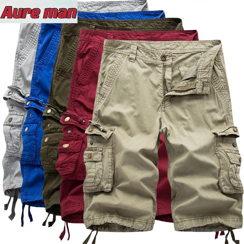 Men's Shorts Summer Europe And The United States Loose Leisure Cargo Cotton Pocket More Than Five Points In Pants Men, Army green
Men's Shorts Summer Europe And The United States Loose Leisure Cargo Cotton Pocket More Than Five Points In Pants Men, Army green