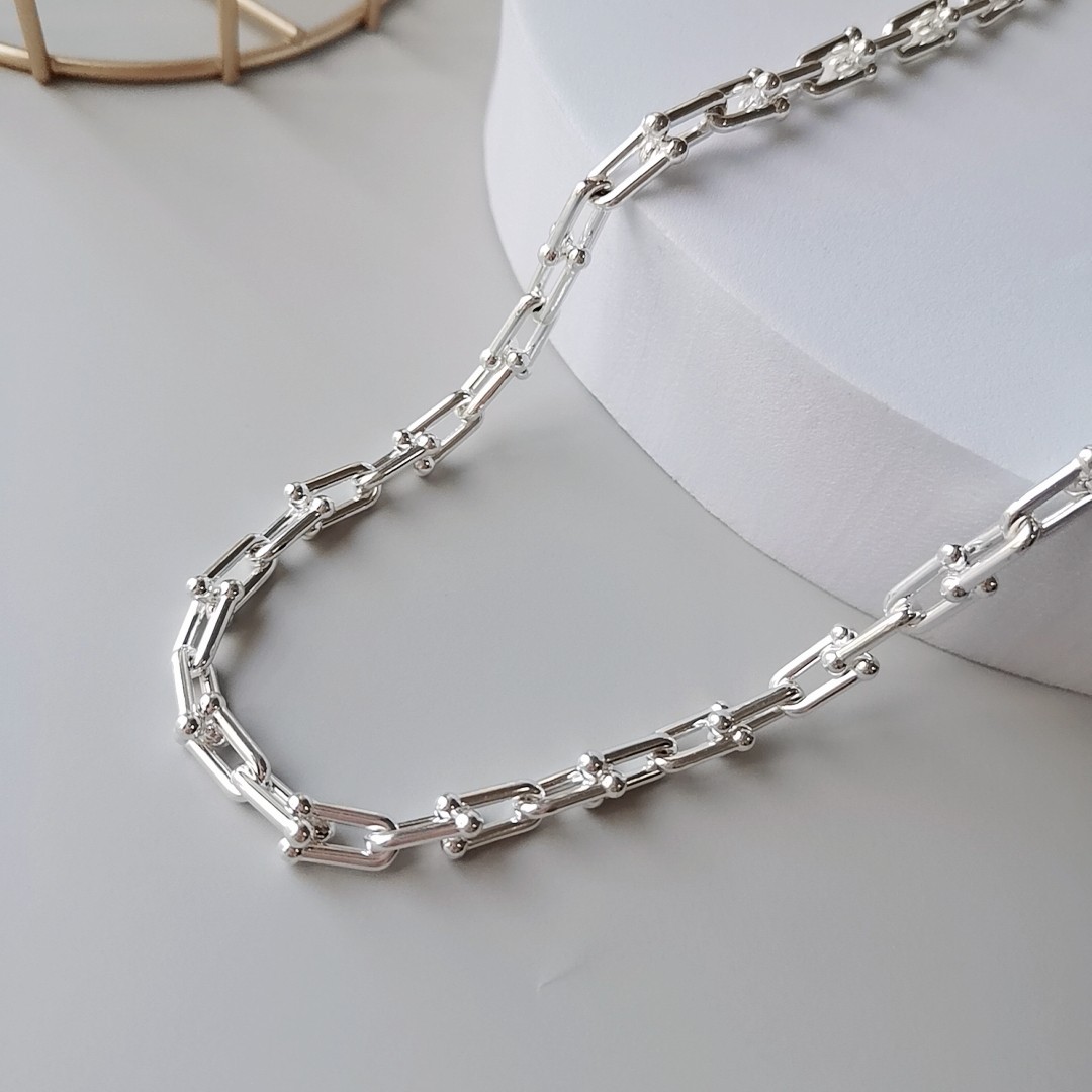gold silver Fine Link chain necklace charms pendants set Plated 18K for Womens Valentine Mother Day Engagement Gift designer luxury jewellery Wedding Unisex Gifts
gold silver Fine Link chain necklace charms pendants set Plated 18K for Womens Valentine Mother Day Engagement Gift designer luxury jewellery Wedding Unisex Gifts