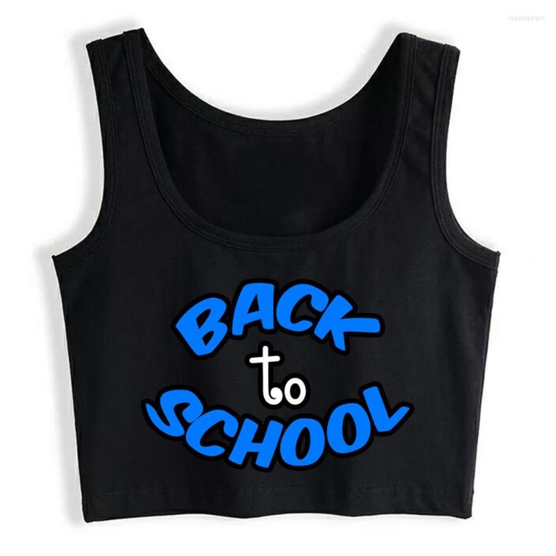 Women' Tanks Crop Top Women Back To School Cool Vibes Design Tee Aesthetic Y2k Harajuku Gothic Tank Female Clothes, Black
Women' Tanks Crop Top Women Back To School Cool Vibes Design Tee Aesthetic Y2k Harajuku Gothic Tank Female Clothes, Black