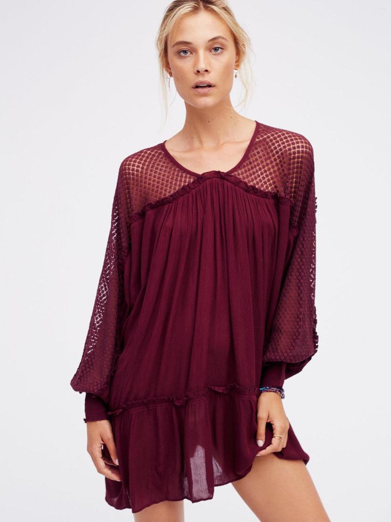 Casual Dresses 2023 Women' Brand Dress Lantern Sleeve Boho Lace Rayon Mini Patchwork Hollow Out Sexy Short Tunic, Black
Casual Dresses 2023 Women' Brand Dress Lantern Sleeve Boho Lace Rayon Mini Patchwork Hollow Out Sexy Short Tunic, Black