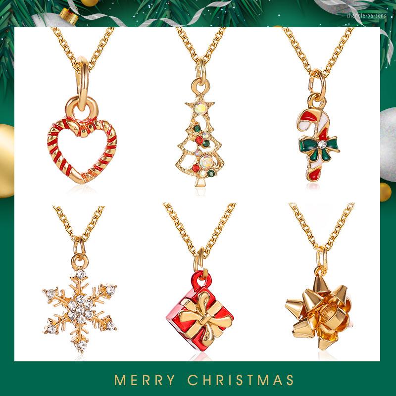Pendant Necklaces Christmas Fashion Snowflake Crutches Tree Drop Oil Necklace Festival Gift Wholesale
Pendant Necklaces Christmas Fashion Snowflake Crutches Tree Drop Oil Necklace Festival Gift Wholesale