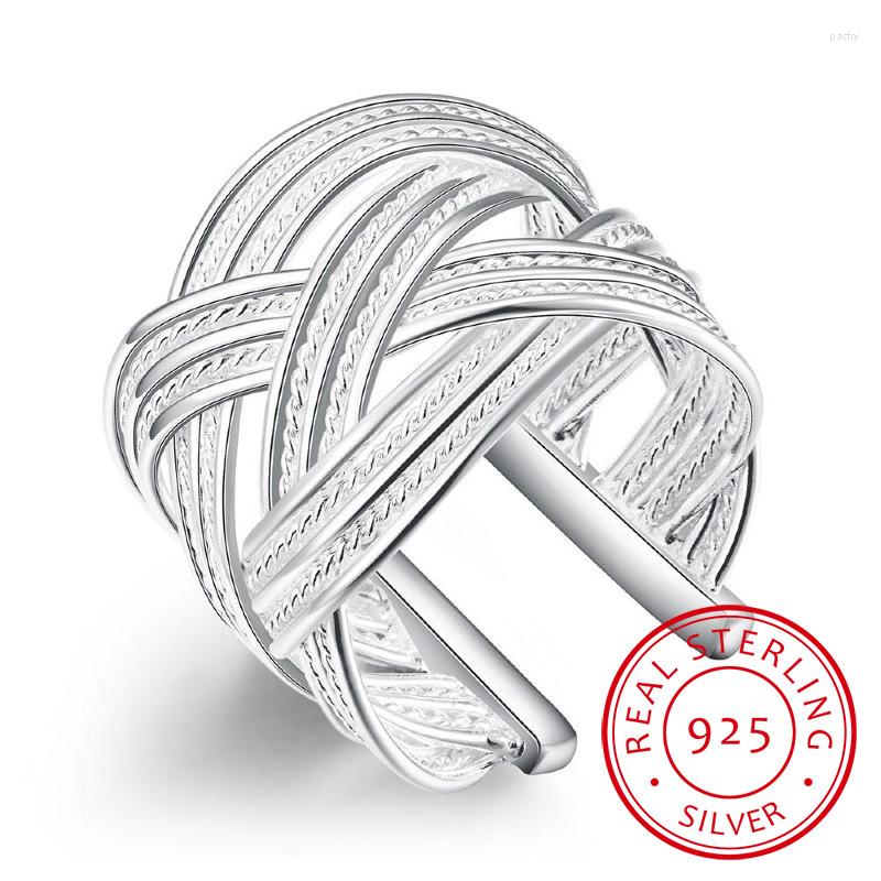 Cluster Rings LEKANI High-quality 925 Sterling Silver Female Double Cross Cz Crystal Infinity Ring Bague Argent Femme Anillos Mujer
Cluster Rings LEKANI High-quality 925 Sterling Silver Female Double Cross Cz Crystal Infinity Ring Bague Argent Femme Anillos Mujer