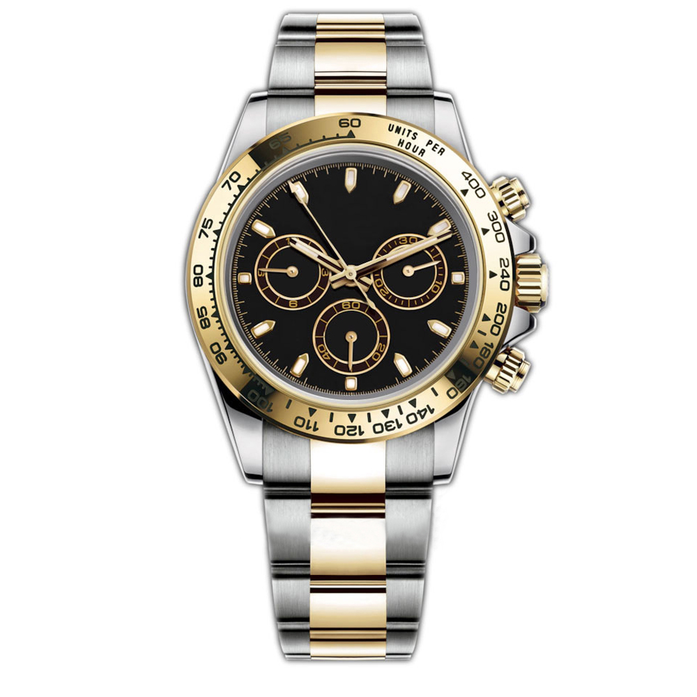40mm Black Dial Mens Watch Automatic Mechanical Movement Watches Fashion Inter-Golden Stainless Steel Strap Wristwatches Casual Business Wristwatch, Color 11
40mm Black Dial Mens Watch Automatic Mechanical Movement Watches Fashion Inter-Golden Stainless Steel Strap Wristwatches Casual Business Wristwatch, Color 11