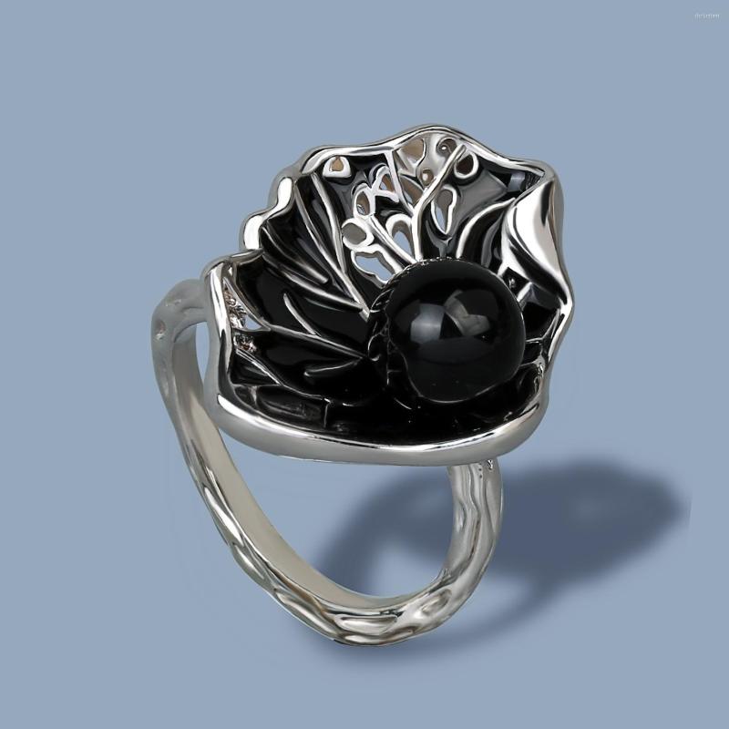 Cluster Rings 2023 Black Hollow Pearl Women's Ring Fashion Handmade Epoxy Enamel Jewelry Silver Color Party
Cluster Rings 2023 Black Hollow Pearl Women's Ring Fashion Handmade Epoxy Enamel Jewelry Silver Color Party