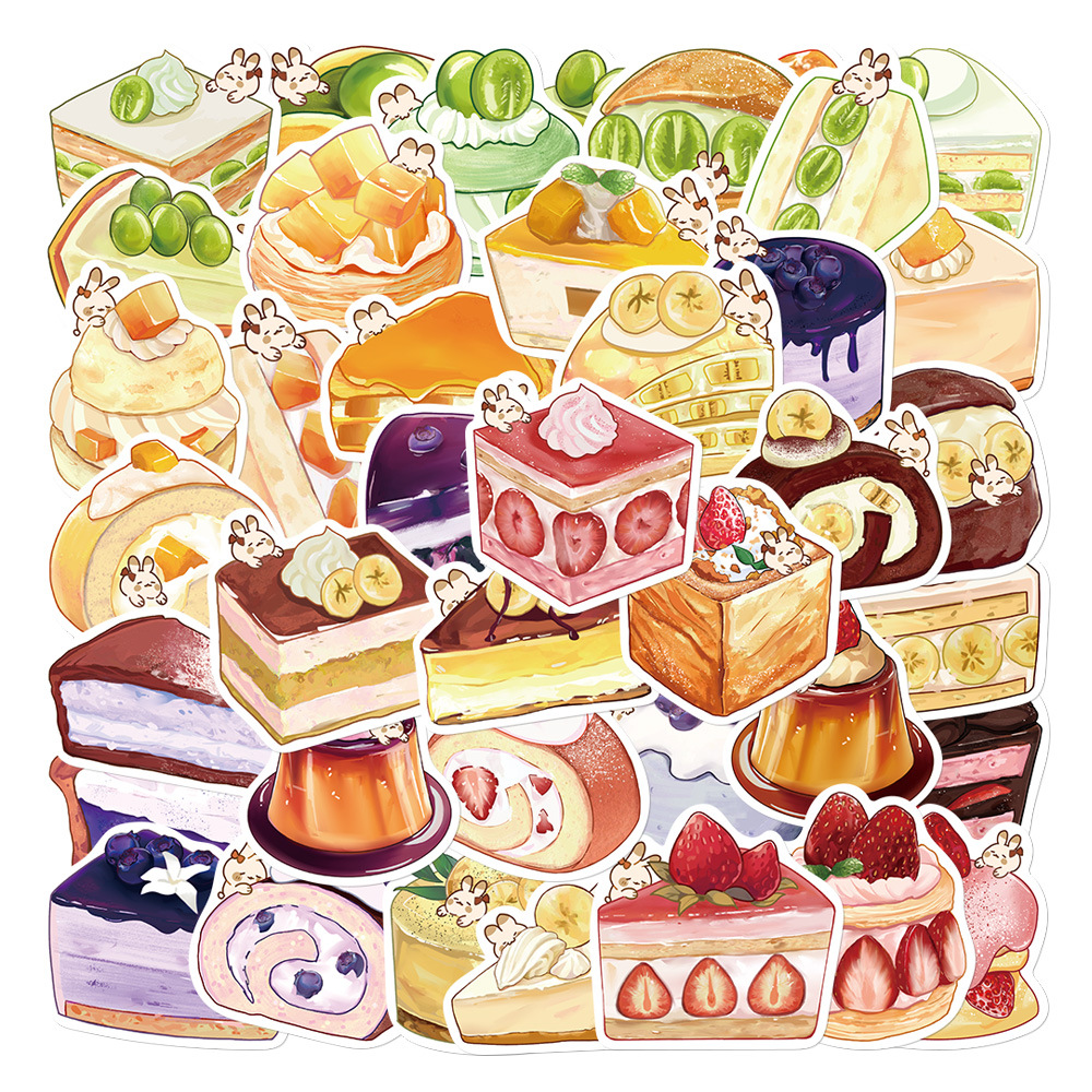 40PCS Cake Dessert Graffiti Stickers For Car Laptop Fridge Helmet Stickers Ipad Bicycle Bike Motorcycle PS4 Notebook Guitar DIY Pvc Decals, Multi colors
40PCS Cake Dessert Graffiti Stickers For Car Laptop Fridge Helmet Stickers Ipad Bicycle Bike Motorcycle PS4 Notebook Guitar DIY Pvc Decals, Multi colors