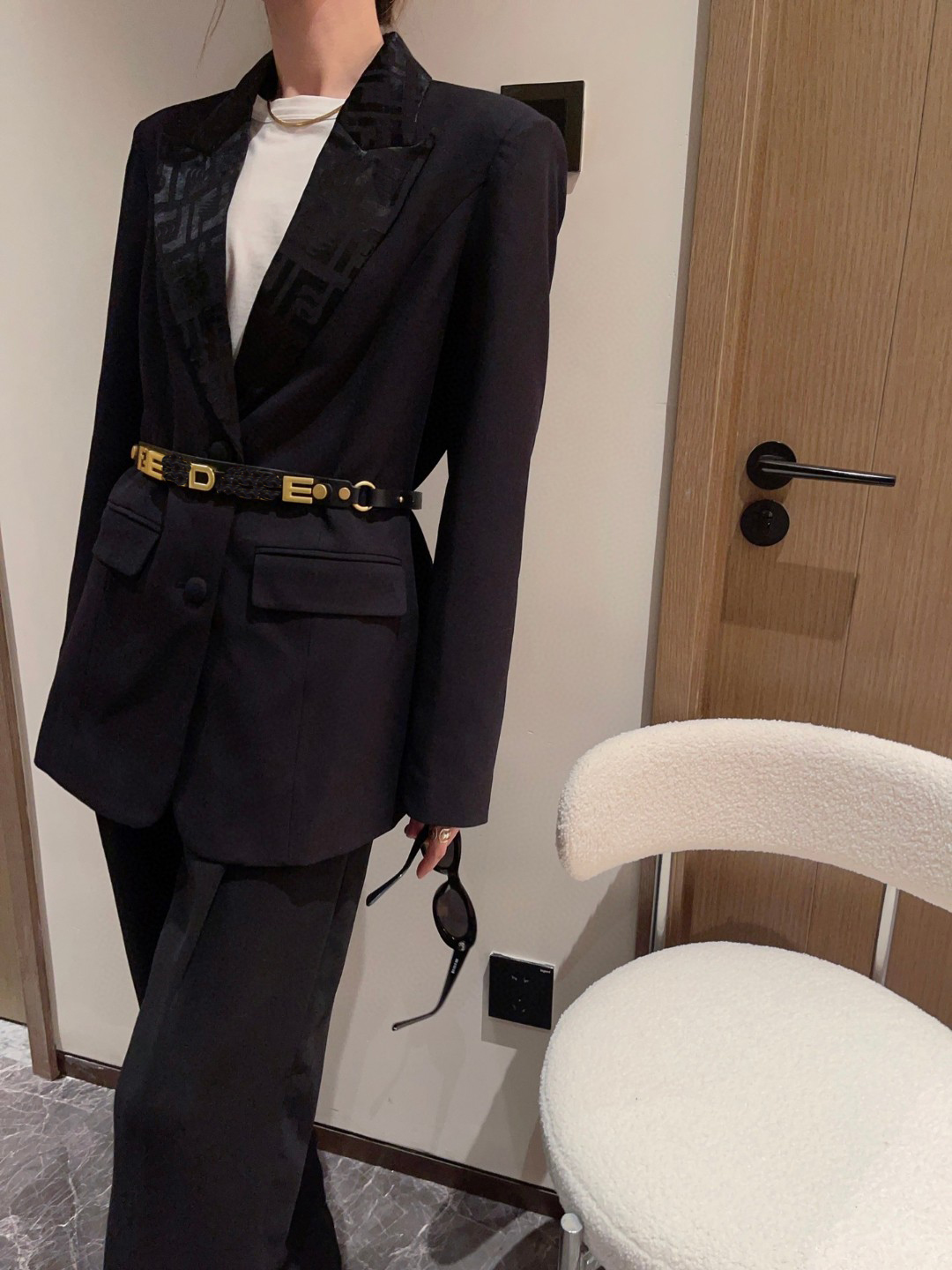 Womens Suits & Blazers Autumn Spring Casual Slim Woman Jacket Fashion Lady Office Suit Pockets Business Notched Coat Options -L, Black
Womens Suits & Blazers Autumn Spring Casual Slim Woman Jacket Fashion Lady Office Suit Pockets Business Notched Coat Options -L, Black