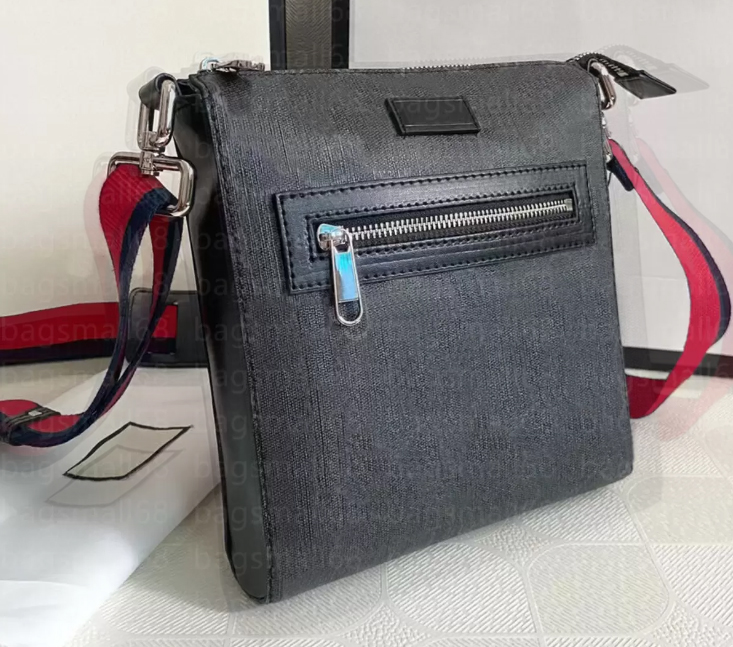 High-quality versions Designer Men'S And Woman's Mailman Bag Front Zipper Pocket Nylon Shoulder Strap With Red And Blue Webbing Work Outdoor Leisure Purses, Black
High-quality versions Designer Men'S And Woman's Mailman Bag Front Zipper Pocket Nylon Shoulder Strap With Red And Blue Webbing Work Outdoor Leisure Purses, Black
