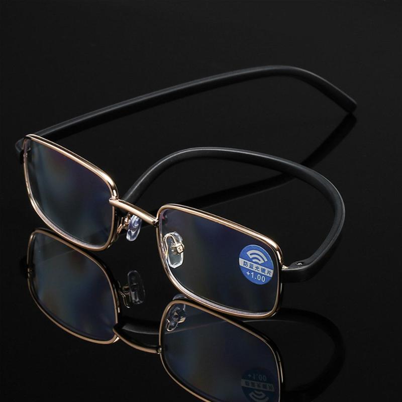 Sunglasses Metal Frame Anti-UV Blue Rays Reading Glasses Portable Presbyopia Eyeglasses Far Sight Vision Care 1.0- 4.0Sunglasses
Sunglasses Metal Frame Anti-UV Blue Rays Reading Glasses Portable Presbyopia Eyeglasses Far Sight Vision Care 1.0- 4.0Sunglasses