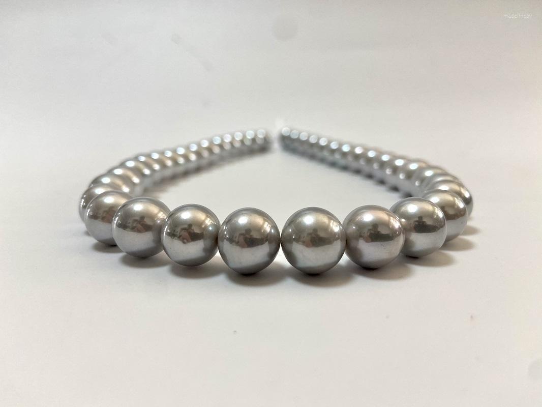 Chains The Gray 11-12mm Round Pearl Necklace Is Elegant And Intellectual With Bright Luster Quality Sterling Silver 925
Chains The Gray 11-12mm Round Pearl Necklace Is Elegant And Intellectual With Bright Luster Quality Sterling Silver 925