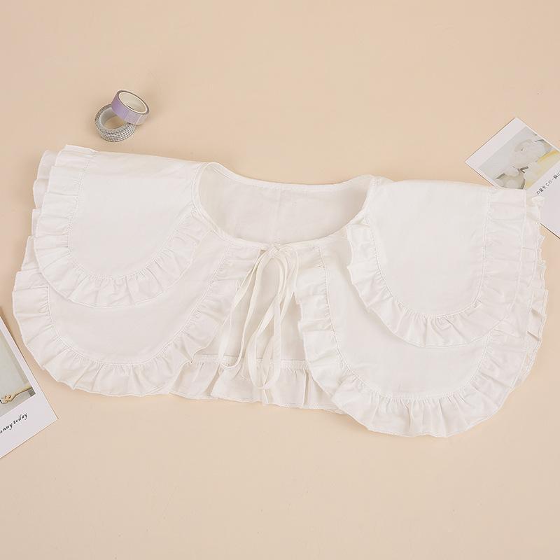 Bow Ties Linbaiway Korean Shirt Detachable Doll Fake Collar For Women Double Layers Shoulder Wrap False Woman Shawl
Bow Ties Linbaiway Korean Shirt Detachable Doll Fake Collar For Women Double Layers Shoulder Wrap False Woman Shawl