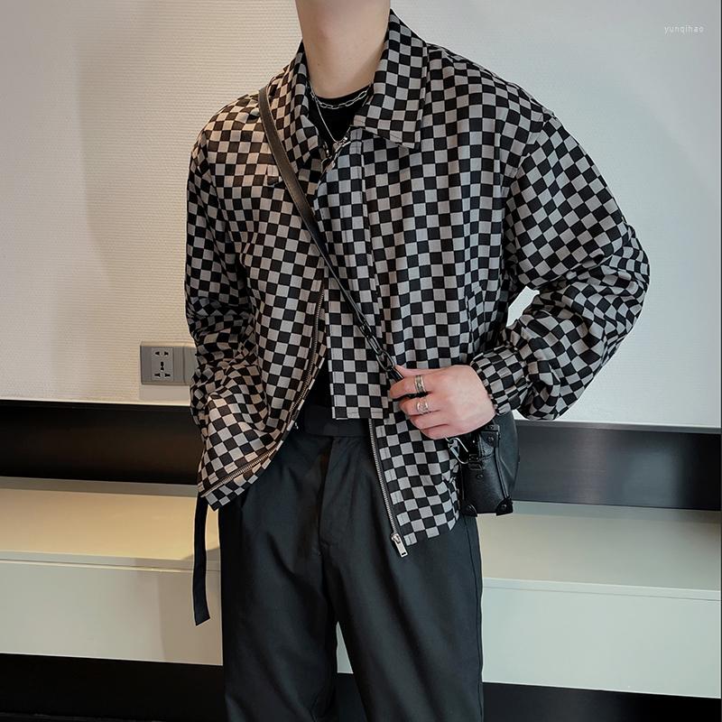 Men's Jackets 2023 Spring Fashion Men's Jacket Premium Chessboard Handsome Casual Loose Social Streetwear Outwear Men Clothing, Gray
Men's Jackets 2023 Spring Fashion Men's Jacket Premium Chessboard Handsome Casual Loose Social Streetwear Outwear Men Clothing, Gray