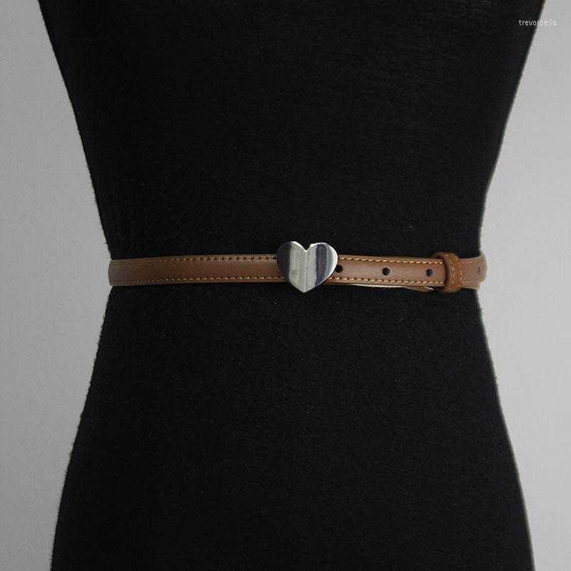 Belts Leather Belt Decoration Simple Fashion Plate Buckle Retro Women's Thread Fine Heart BeltBelts, White
Belts Leather Belt Decoration Simple Fashion Plate Buckle Retro Women's Thread Fine Heart BeltBelts, White