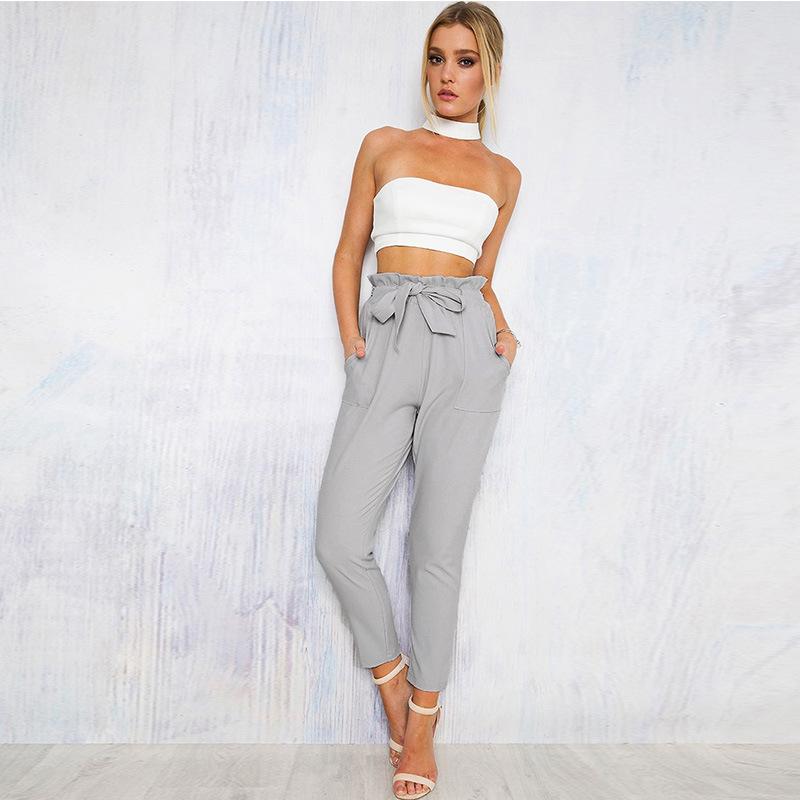Women' Pants & Capris Women Long Pencil Trousers For Female Trouses Solid Color Elastic Waist M L, Black
Women' Pants & Capris Women Long Pencil Trousers For Female Trouses Solid Color Elastic Waist M L, Black