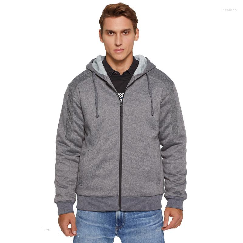 Men' Hoodies European Street Solid Color Fashion Casual Zipper Contrast Sweatshirt Winter Quality Plus Velvet Thick Warm Hooides MenS-XXL, Picture shown
Men' Hoodies European Street Solid Color Fashion Casual Zipper Contrast Sweatshirt Winter Quality Plus Velvet Thick Warm Hooides MenS-XXL, Picture shown