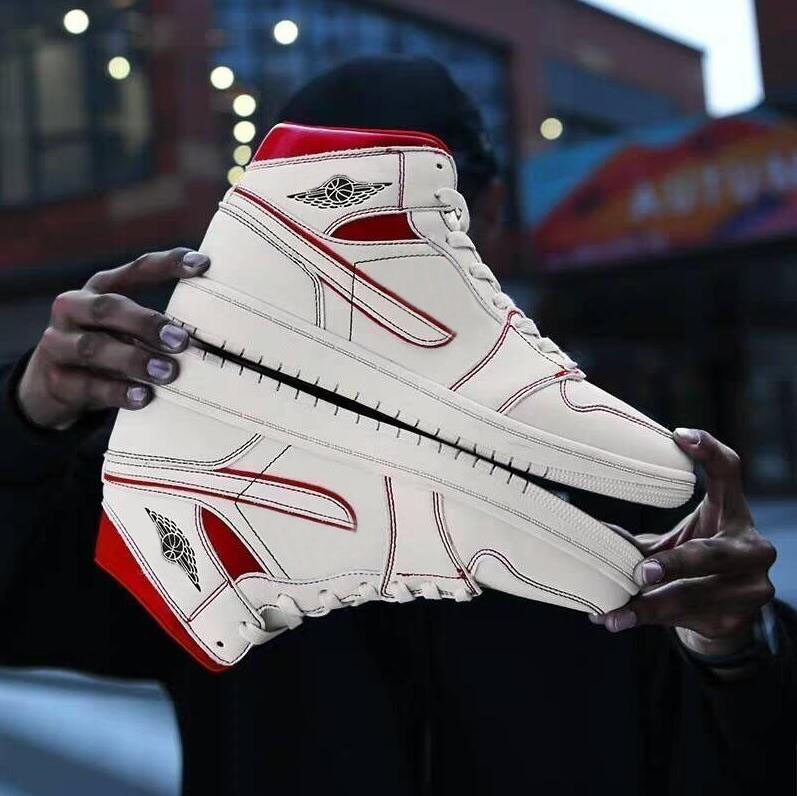 Jumpman 1 Basketball shoes High Men Women One Retro High OG Phantom Red Sail Men's Women's Size eur 36-44 555088-160, White
Jumpman 1 Basketball shoes High Men Women One Retro High OG Phantom Red Sail Men's Women's Size eur 36-44 555088-160, White