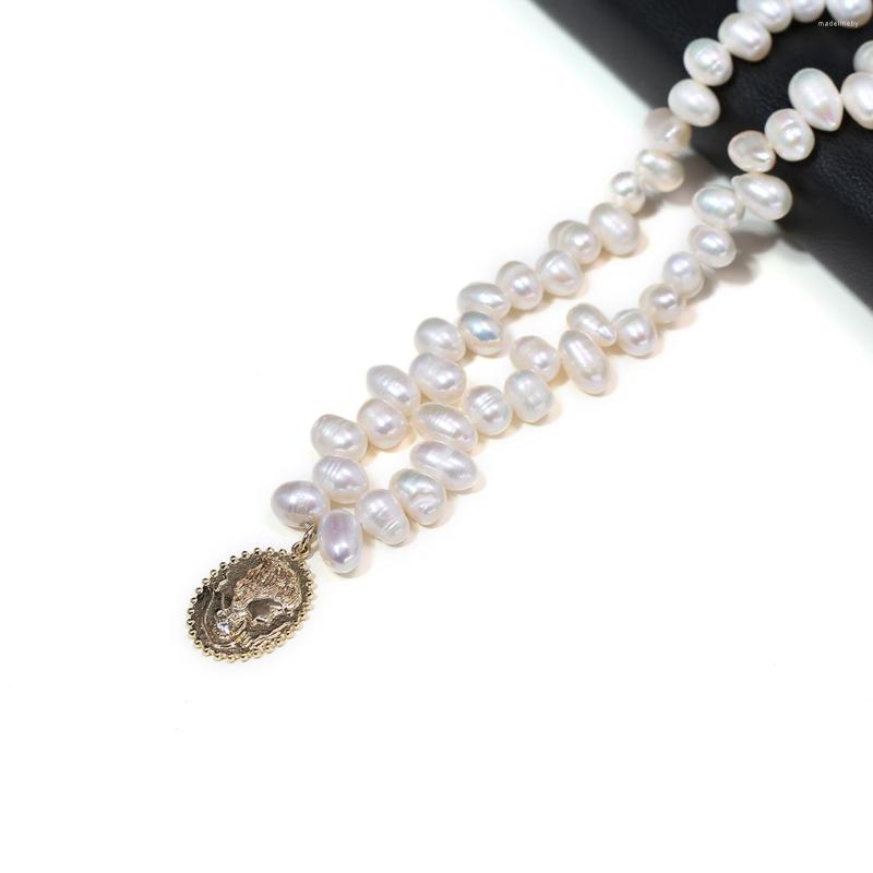 Chains Natural Fresh Water Pearl Necklace Irregular Transverse Hole Rice Bead For Jewelry Making DIY Women Party Banquet Gift
Chains Natural Fresh Water Pearl Necklace Irregular Transverse Hole Rice Bead For Jewelry Making DIY Women Party Banquet Gift