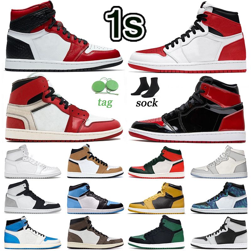 Top Jumpman 1 basketball shoes 1s men women sneakers outdoor trainers High OG Chicago Lost And Found High Shattered Backboard High OG Heritage High Art Basel Sail, H74 36-46 high 85 neutral grey
Top Jumpman 1 basketball shoes 1s men women sneakers outdoor trainers High OG Chicago Lost And Found High Shattered Backboard High OG Heritage High Art Basel Sail, H74 36-46 high 85 neutral grey