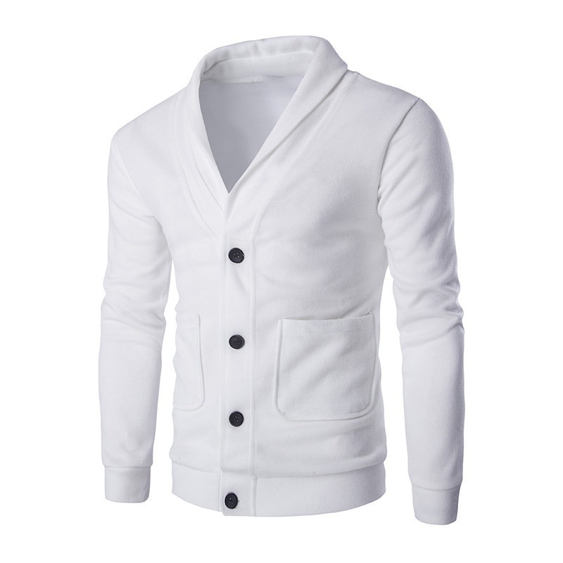 Men's Jackets Autumn Slim Sweater Fashion Color V-Neck Cardigan Knit Jacket Clothing JacketMen's, White
Men's Jackets Autumn Slim Sweater Fashion Color V-Neck Cardigan Knit Jacket Clothing JacketMen's, White