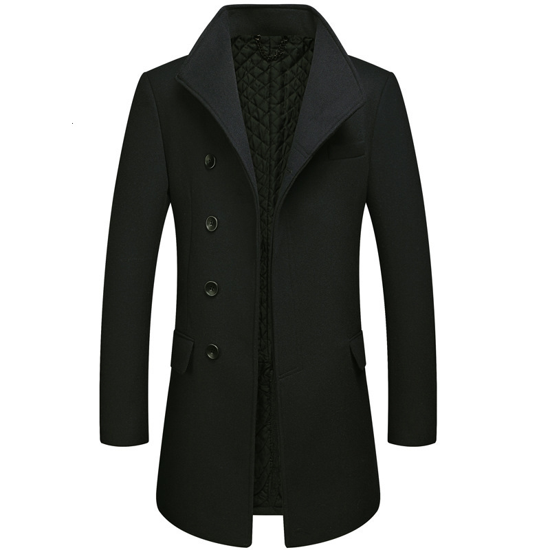 Men's Wool Blends Casual Fashion Young and Middleaged Medium Long Large Lapel Woolen Coat Windbreaker Men Jacket 230225, Black
Men's Wool Blends Casual Fashion Young and Middleaged Medium Long Large Lapel Woolen Coat Windbreaker Men Jacket 230225, Black