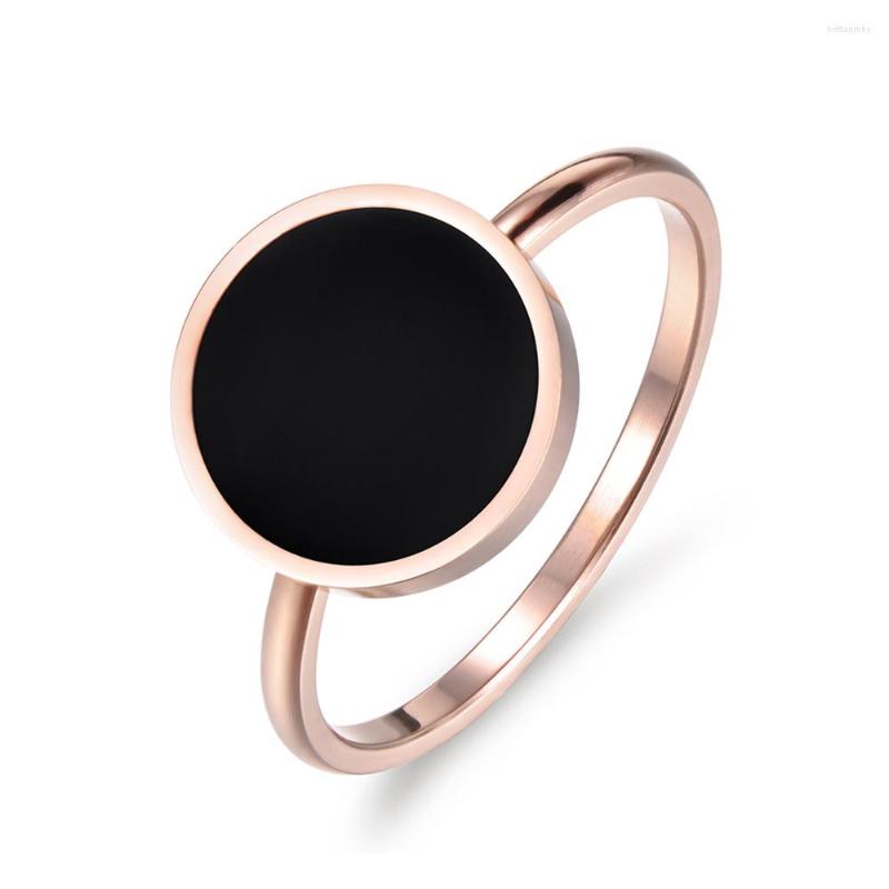 Wedding Rings Vintage Ring For Women Minimalist Rose Gold Color Round Acrylic Stone 316L Stainless Steel Jewlery R17041
Wedding Rings Vintage Ring For Women Minimalist Rose Gold Color Round Acrylic Stone 316L Stainless Steel Jewlery R17041