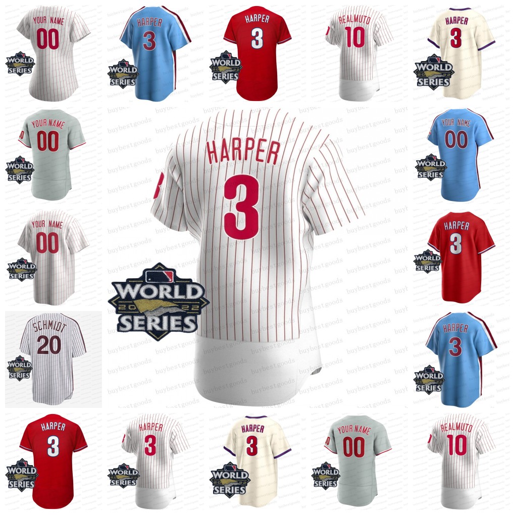 Baseball Jerseys Stitched WS Bryce 3 Harper Jersey 7 Trea Turner Rhys Hoskins Bryson Stott Kyle Schwarber J. T. Realmuto Alec Bohm Nick Castellanos Aaron, Flexbase with patch
Baseball Jerseys Stitched WS Bryce 3 Harper Jersey 7 Trea Turner Rhys Hoskins Bryson Stott Kyle Schwarber J. T. Realmuto Alec Bohm Nick Castellanos Aaron, Flexbase with patch