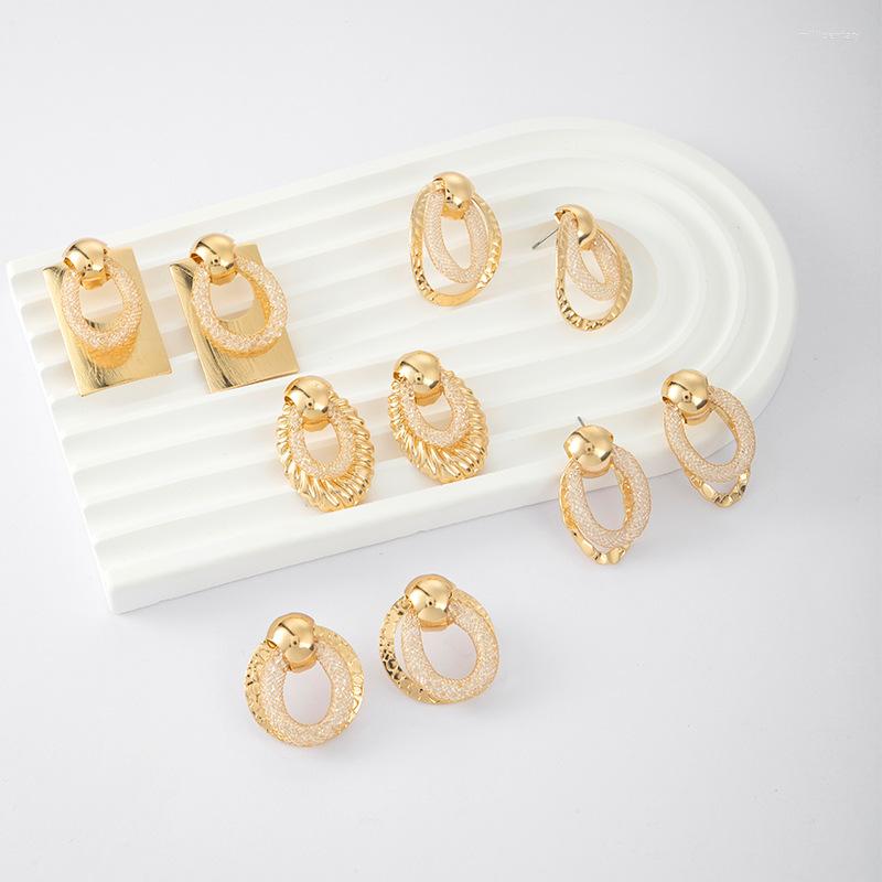 Dangle Earrings Gold Color Geometric Irregular Round Square Oval Zircon For Women Unique Statement Double Layer Drop Jewelry
Dangle Earrings Gold Color Geometric Irregular Round Square Oval Zircon For Women Unique Statement Double Layer Drop Jewelry