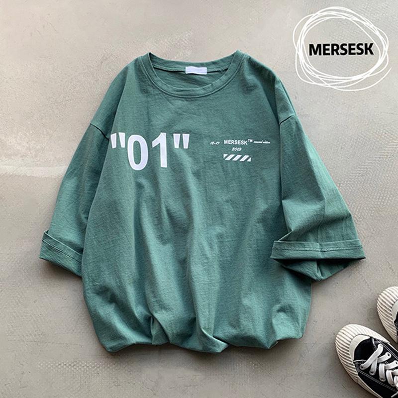 Men' T Shirts High Quality Hong Kong Chic Print Half T-shirt Summer Fashion Brand Loose Round Neck Short Sleeve Tee Male, Green
Men' T Shirts High Quality Hong Kong Chic Print Half T-shirt Summer Fashion Brand Loose Round Neck Short Sleeve Tee Male, Green