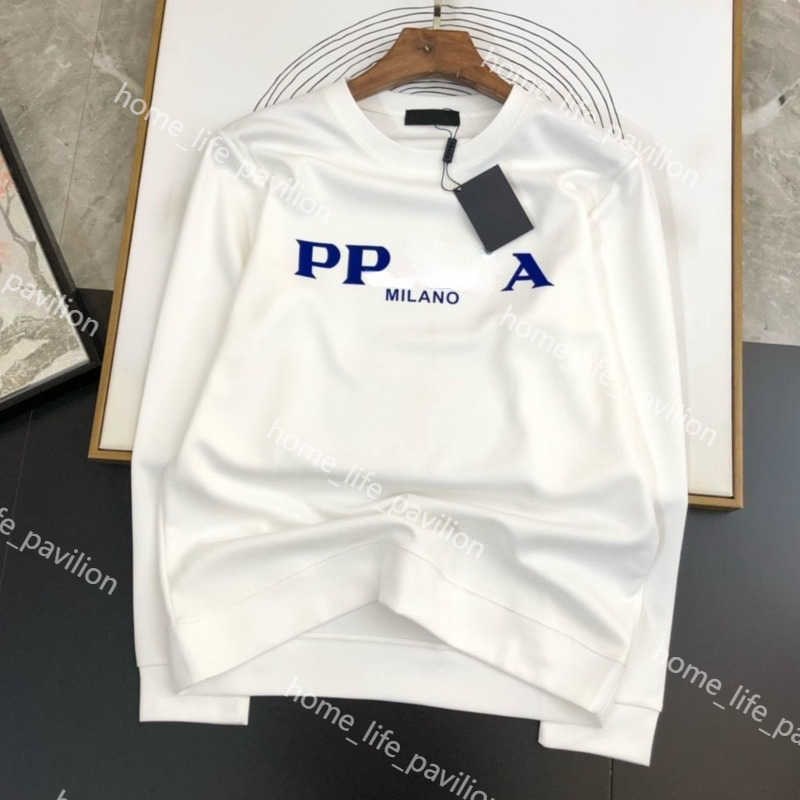 PRA Designer Mens Sweatshirt Undershirts Cotton Long Loose Crewneck 3D Printed Pullover Oversized Luxury Casual Sportswear 0044
PRA Designer Mens Sweatshirt Undershirts Cotton Long Loose Crewneck 3D Printed Pullover Oversized Luxury Casual Sportswear 0044